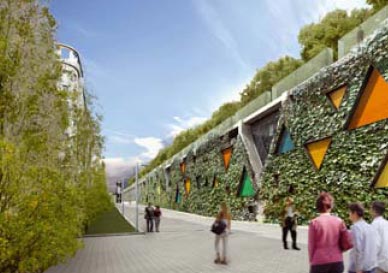 La muralla de Xina, el mur de Berlín, o una autopista urbana? No, Sants!!!!