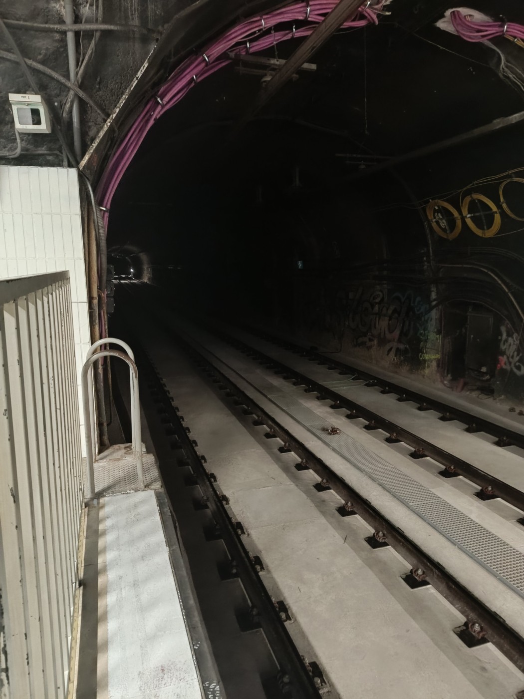 Túnel de Maragall cap a Guinardó