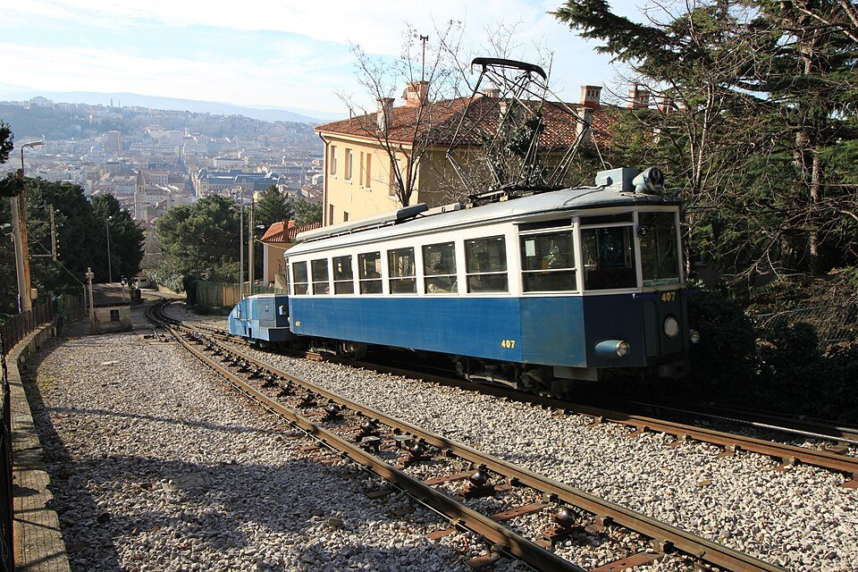 Tranvía-funicular de Trieste